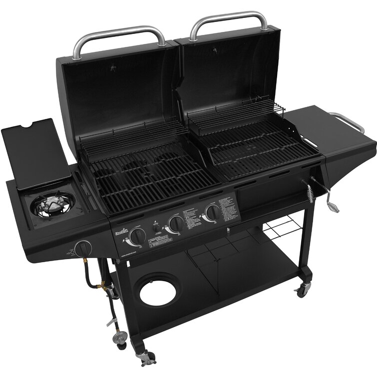 CharBroil Char Broil Deluxe Charcoal 3 Burner Propane Gas 53 OFF